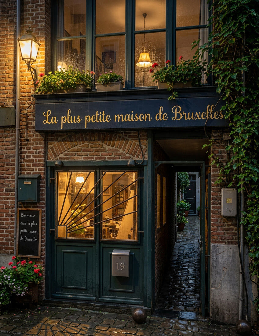 La plus petite maison de Bruxelles